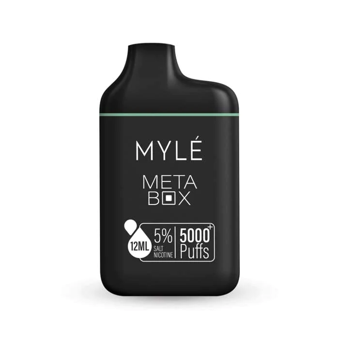 Myle Meta Box Disposable Device - 5000 Puffs IN UAE in Dubai , Ajman, Sharjah , Abu Dhabi, Fujairah , RAK