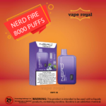Nerd Fire 8000 Puffs Disposable Vape 2% Nicotine