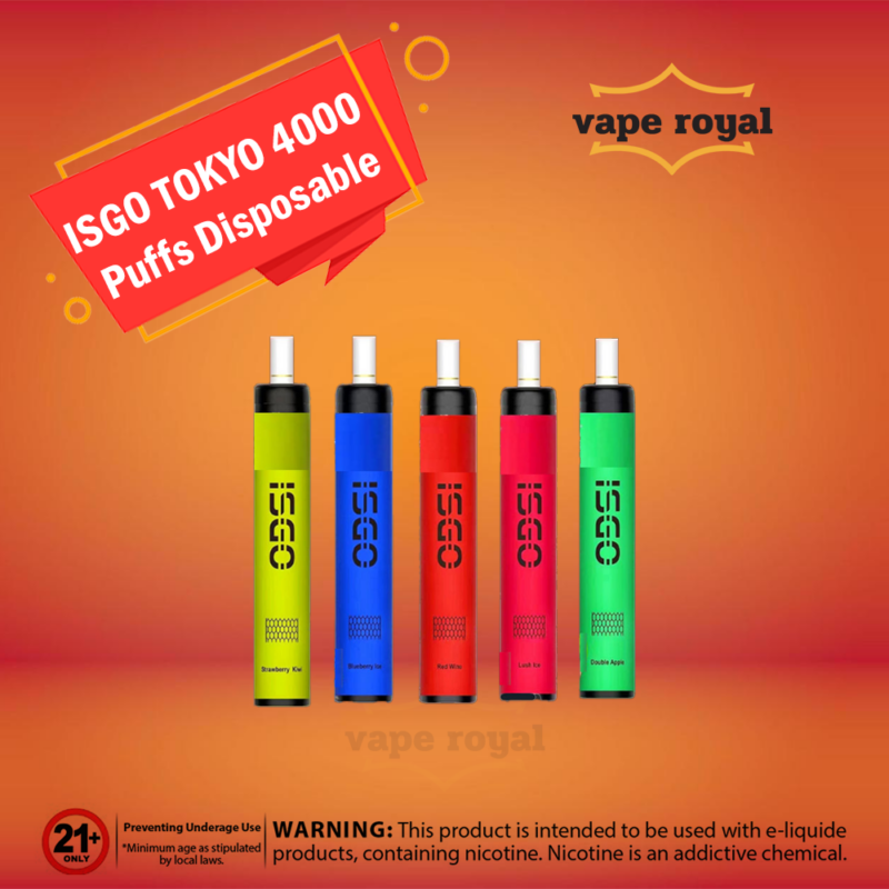 ISGO TOKYO 4000 Puffs Disposable IN DUBAI