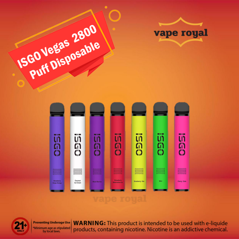 ISGO Vegas 2800 Puff Disposable Vape In UAE