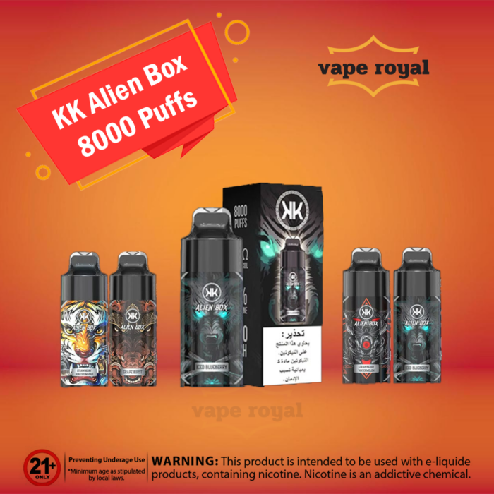 KK Alien Box 8000 Puffs Disposable