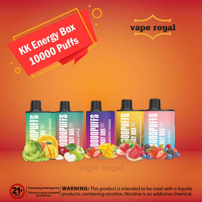 NEW KK Energy Box 10000 Puffs Disposable Vape IN UAE