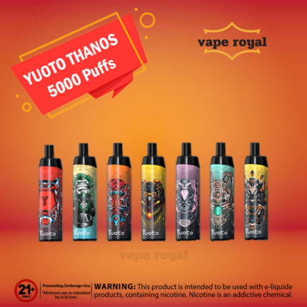 NEW YUOTO THANOS 5000 PUFFS DISPOSABLE VAPE IN UAE