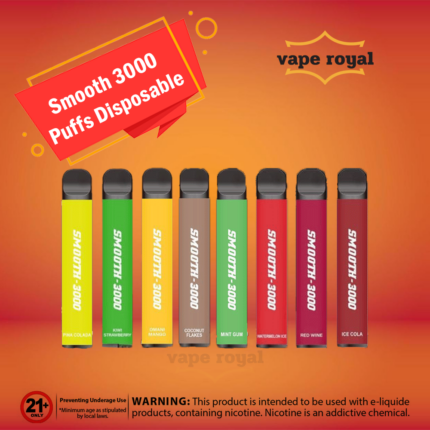 Smooth 3000 Puffs Disposable Vape Buy in UAE
