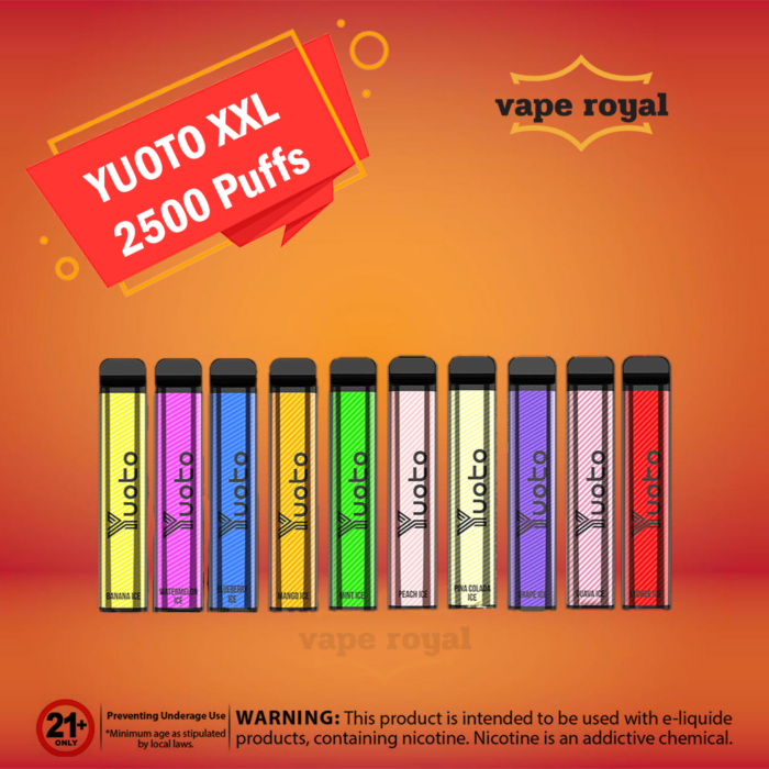 Yuoto XXL Disposable Vape 2500 Puffs in UAE