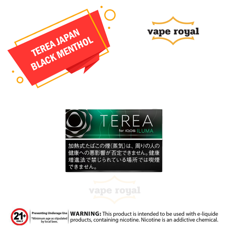 HEETS TEREA BLACK MENTHOL FOR IQOS IN DUBAI HEETS TEREA BLACK MENTHOL is the most recent invention in the vaping industry. These bladeless devices offer a more soothing experience by warming tobacco from the Centre rather than burning it. There is no smoke residue, and the device does not need to be cleaned. Vape with a HEETS and start! From the variety of hues offered for these chic and alluring gadgets. You may select the one that best suits you. HEETS TEREA BLACK MENTHOL FOR IQOS ILUMA UAE The state-of-the-art heating technique employed in new IQOS ILUMA devices is the Smart Core Induction System, which warms the tobacco from within the new TEREA Smart Core stick. These freshly developed sticks are only compatible with IQOS ILUMA. Which features a bus-launch feature that detects when the TEREA stick is inserted and instantly powers on the device. UAE HEETS TEREA BLACK MENTHOL Experience the next level of vaping with UAE IQOS ILUMA HEETS TEREA BLACK MENTHOL. This revolutionary device combines cutting-edge technology with elegant design. It provides an unparalleled vaping experience with its ergonomic shape and premium materials. The TEREA REGULAR fits comfortably in your hand. While exuding sophistication and style. Say goodbye to messy refills and coil changes. The UAE IQOS ILUMA HEETS TEREA BLACK MENTHOL has a refillable pod system. That allows for effortless and mess-free e-liquid refills. The 2ml capacity of the pod ensures long-lasting vape sessions without any interruptions. Plus, thanks to its innovative temperature control system. You can enjoy consistent flavor profiles and smooth vapor production every time you take a puff. But this is not the end! UAE IQOS ILUMA HEETS TEREA BLACK MENTHOL also boasts impressive battery life. This allows you to enjoy your favorite flavors all day without worrying about refueling. Ensures its fast charging capability. You'll never have to wait too long before getting back to enjoying your vape session. Whether you're an experienced vaper or just starting your journey, this device is sure to satisfy your cravings while elevating your vaping experience to new heights.