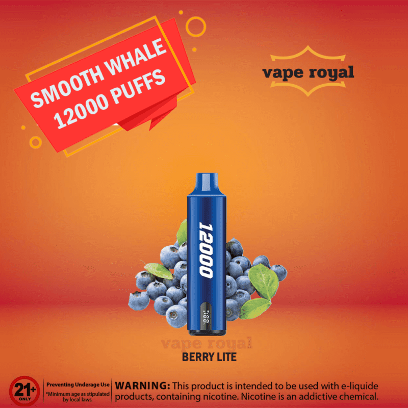 Smooth Whale 12000 Puffs Disposable Vape